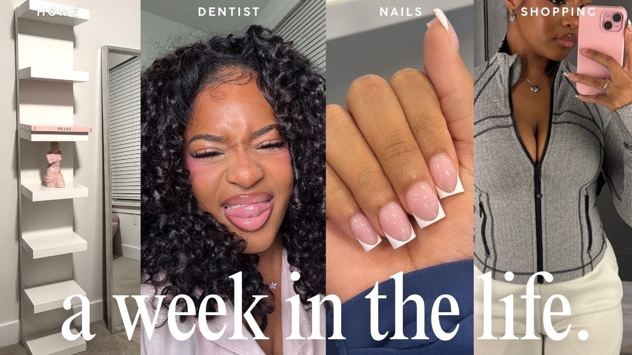 weekly vlog: new year RESET | 13k dentist apt! + new lulu + surprise gift + short nails?! + more!