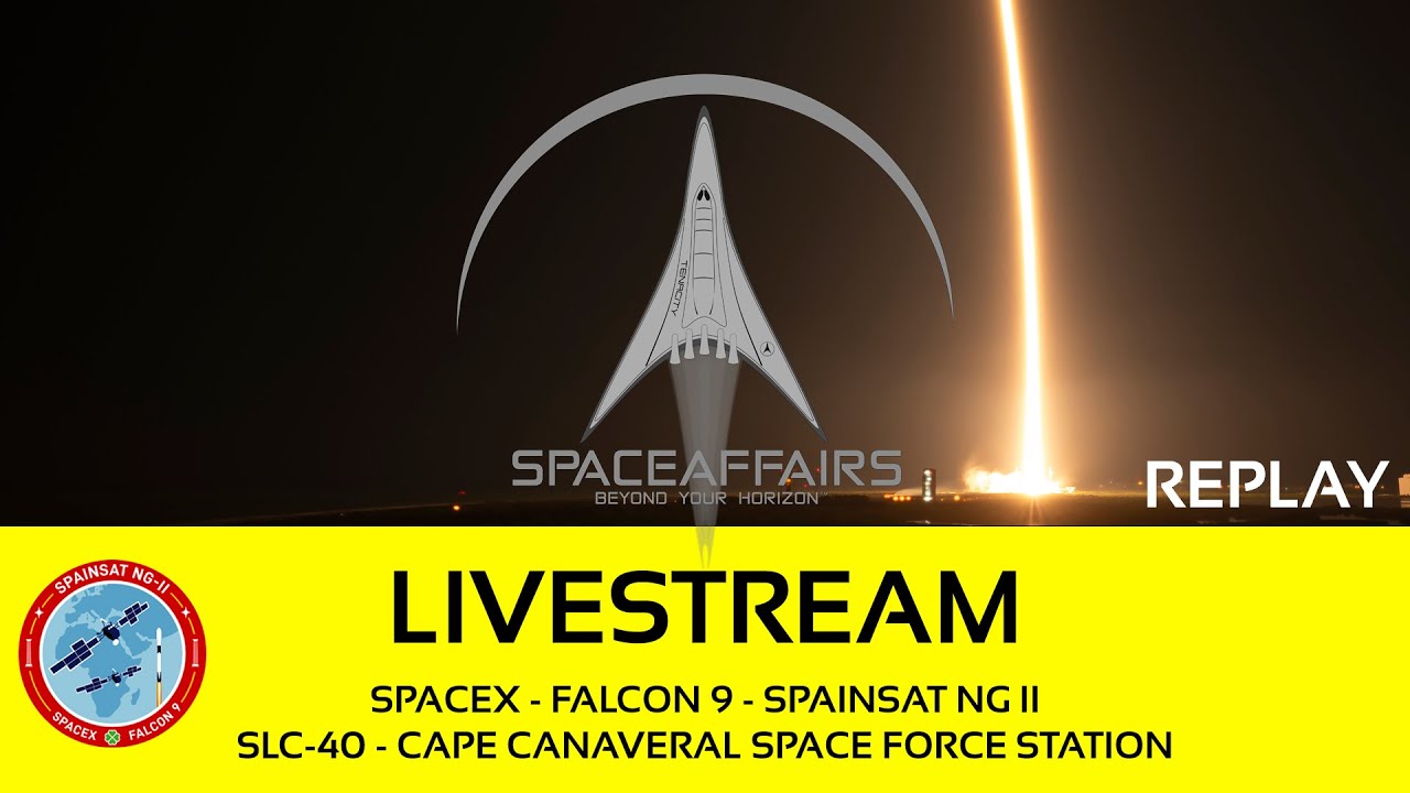 SpaceX - Falcon 9 - SPAINSAT NG II - SLC-40 - Cape Canaveral SFS - October 23, 2025 video thumbnail