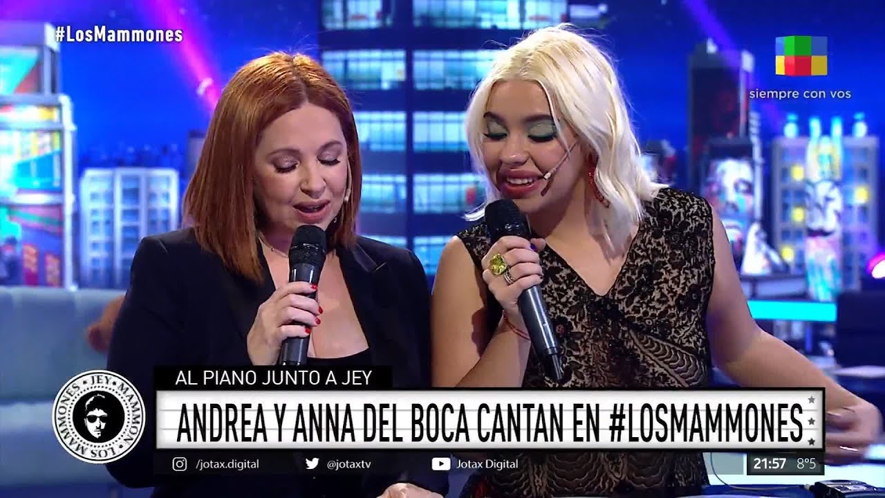 🎤Andrea y Anna Del Boca cantan 