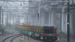 EF66-26牽引８０９０レ@横川 日鐵チキ１８B
