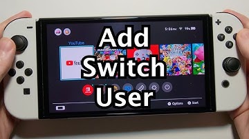Nintendo Switch How to Create New User Account! (Quick)
