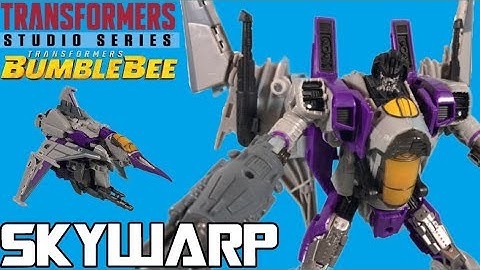 Studio Series Voyager Class Skywarp Review - Transformers Bumblebee