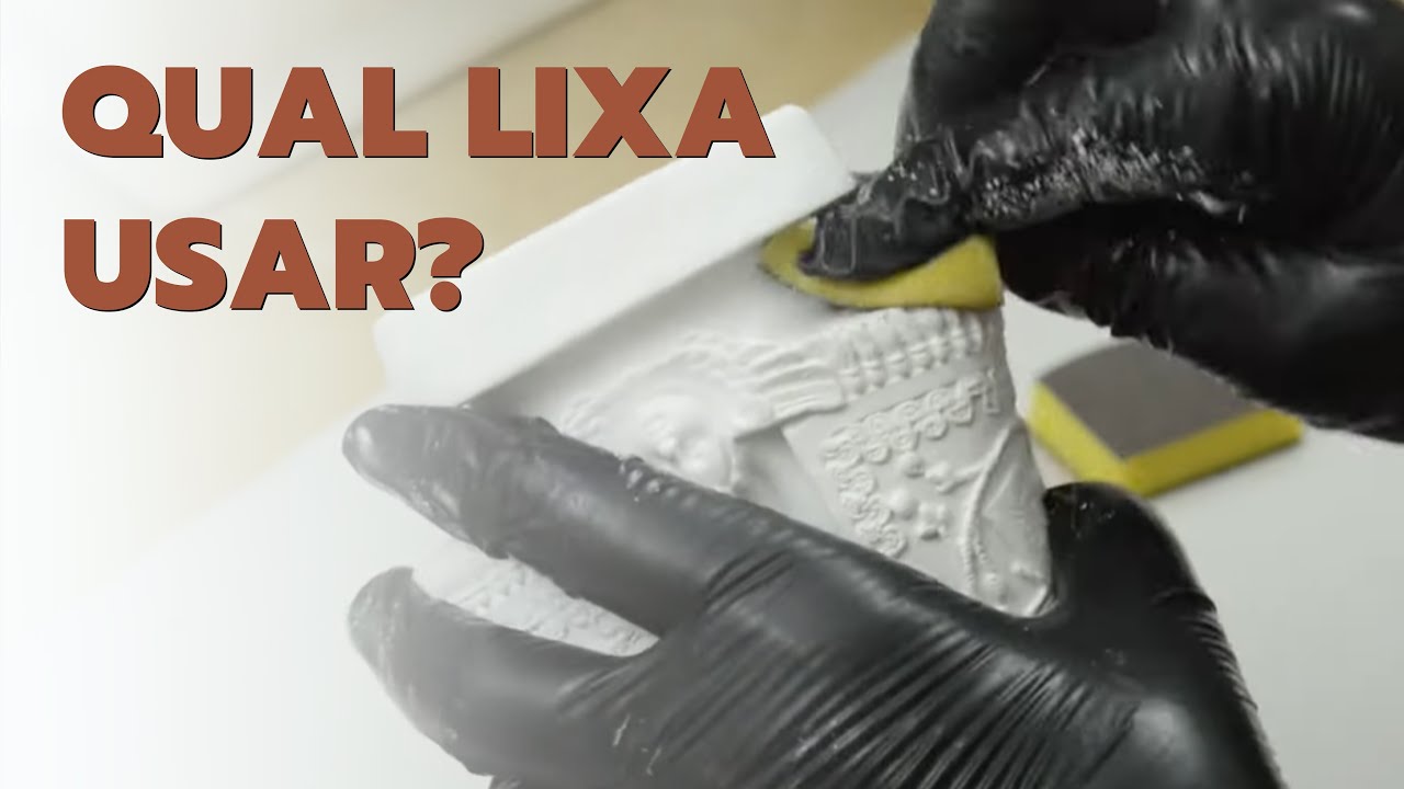 QUAIS TIPOS DE LIXAS EU USO NO MEU ARTESANATO?