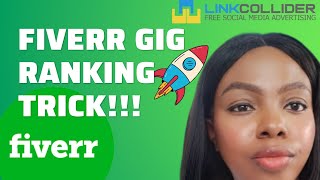 Fiverr Gig Ranking Tips|  How to Rank Your Fiverr Gig Using Linkcollider | Fiverr Gig SEO