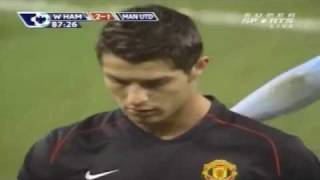 Cristiano Ronaldo vs West Ham Away 07-08 by Hristow