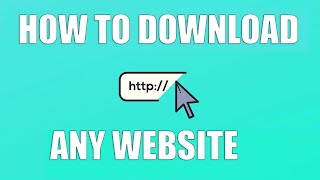 How To Download A Website and View Website Offline | Save Webpage in Chrome, Edge, Brave, etc.