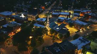 Downtown Keene NH At Night