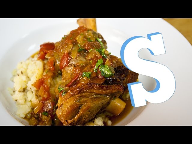 Slow Cooker Saffron Lamb Shank Recipe | Sorted Food