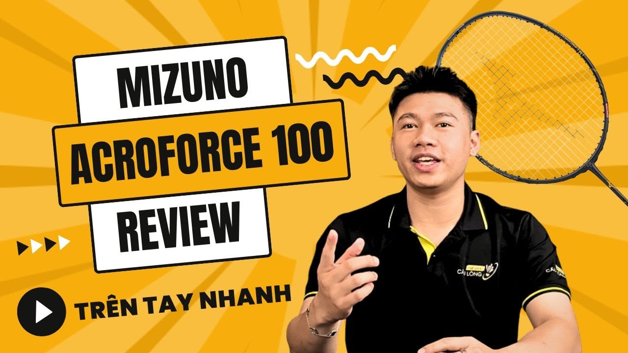 ラケット MIZUNO ACROFORCE 100 4UG6 MADE IN JAPAN] ACROFORCE 100 (UNSTRUNG) – Mizuno Malaysia