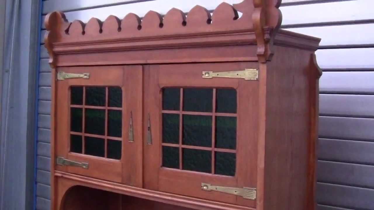 Jugendstil buffet anrichte vitrine schrank 20iger jahre antik ...