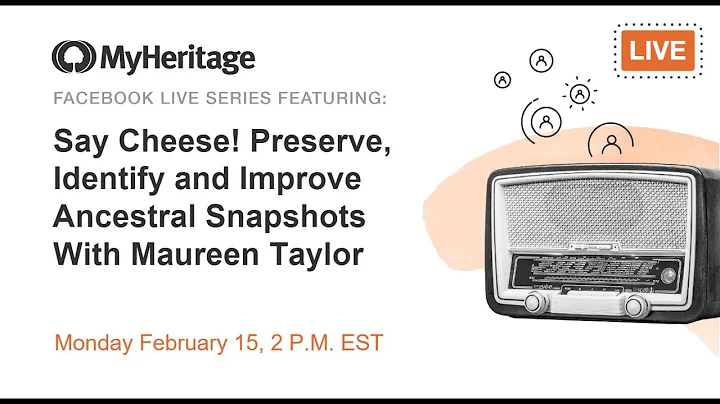 We're Live With Maureen Taylor! Learn to Preserve,...