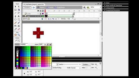 Adobe Flash Tutorials :: 12 tinyGame - healthPack
