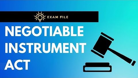 Negotiable Instrument Act|Banking|CSEB Exam|Bcom|BBA ( Malayalam )