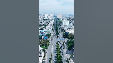 Một đoạn đường Võ Văn Kiệt ở Bình Tân rất đẹp!