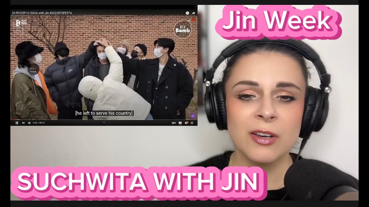 Reacting to Suchwita with Jin (BTS)