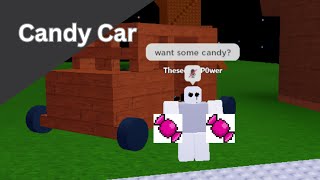 How to make a candy car using engineer