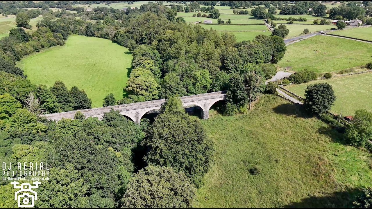 🚂✨ Aerial Footage of Lunedale Viaduct | Teesdale’s Historic Railway Landmark ✨🌉
