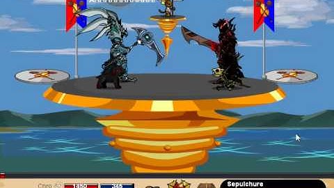 Dragonfable: Fighting Sepulchure