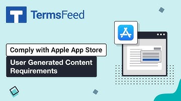 Comply with Apple App Store User Generated Content Requirements