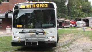 Maryland Transit Administration 2009 New Flyer DE41LFR 9001 In Action