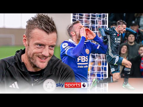 Jamie vardy on 'bantering' opposition fans and reflects on decade at leicester city!