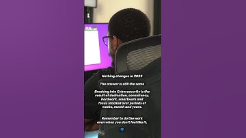 How To Start A Cybersecurity Career in 2023 #cybersecurity #2023 #shorts