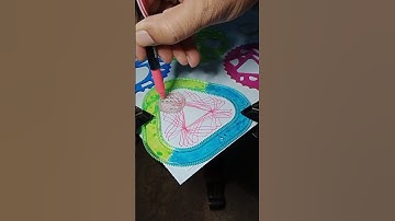 Geweldig Spirograph-patroon #shorts #spirograph