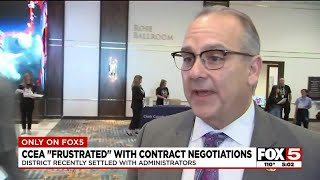 CCEA frustrated CCSD is settling contract with administrators, but not teachers