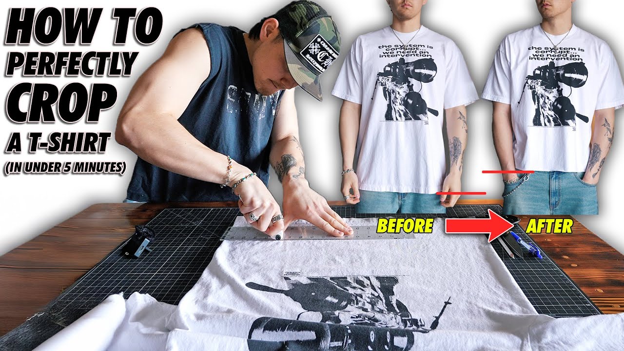 Как идеально обрезать рубашку | 4-минутный урок