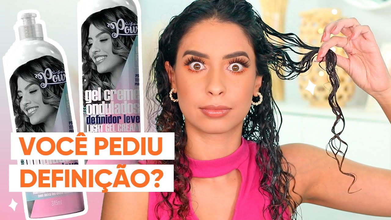 TESTEI O GEL CREME DA SOUL POWER QUE PROMETE MUITA DEFINIÇÃO | JULIANA LOUISE