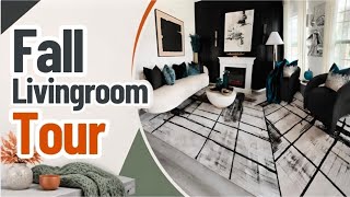 TEAL FALL LIVINGROOM TOUR