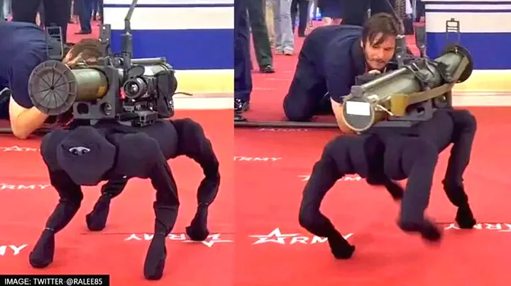 Russia showcased a deadly new 'weapon' but it's just a robot dog from China