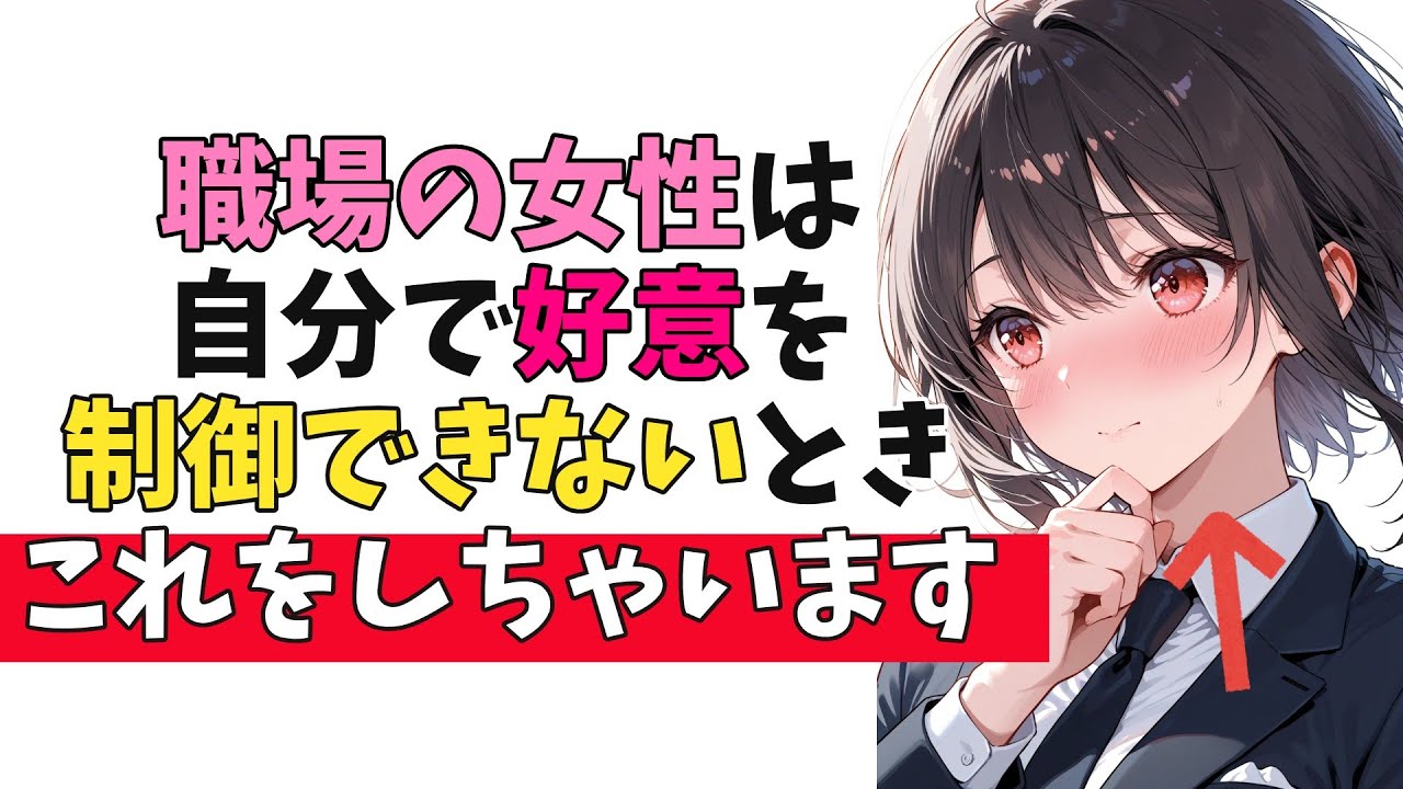 職場の女性が「自分を制御できずに出てしまう」脈ありサイン10選