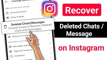 How to Recover Deleted Chats on Instagram | Recover Instagram Messages (Updated 2025)