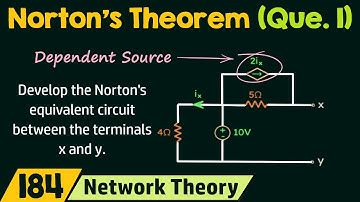 Stelling van Norton met afhankelijke bron