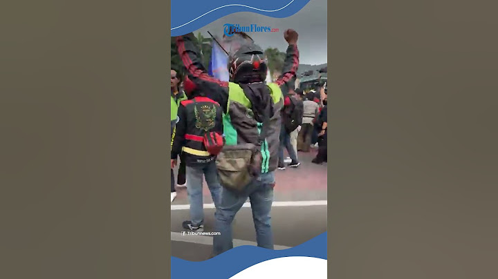 Ribuan Pengemudi Ojek Online Demo Tuntut Empat Poin hingga Gemakan Nama Presiden Prabowo