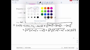 Linear Algebra 1.1.5 - Length of a Vector (2 of 4)