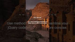 Productivity Tip: Utilize Method Chaining in jQuery | 2025-11-15 | #Shorts #TechTips #dotKey