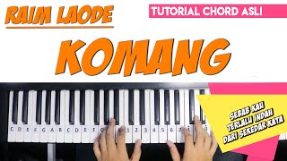 Tutorial Chord Piano Raim Laode - Komang (Mudah Dipahami Untuk Pemula)