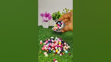 Satisfying Reverse Breads ASMR || Colouring Balls Reverse Video #asmr #reverse #satisfying