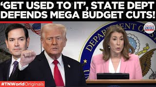 WATCH: State Dept's Tammy Bruce Defends Bold Budget Cuts in Fiery Briefing! | Times Now World