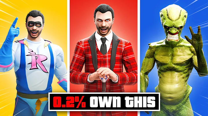 I Got EVERY Rare Outfit In GTA Online...