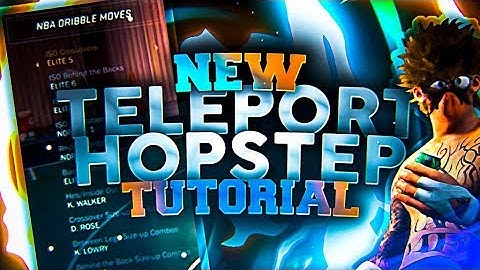 NEW TELEPORT HOPSTEP BACK GLITCH 😱 • NO WAY TO GUARD IT 🤔• MOST OP MOVE IN NBA 2K17😱