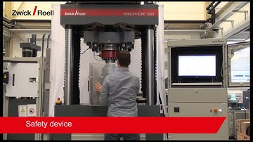 ZwickRoell Vibrophore 1000 - Dynamic compression test - Dynamischer Druckversuch