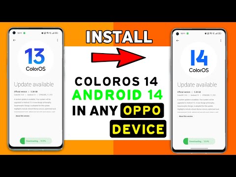 How To Install ColorOS 14 Update in Any Oppo Device | Oppo A55,F19 Pro,F19,F21sPro,Reno 6,8,7,10 5G