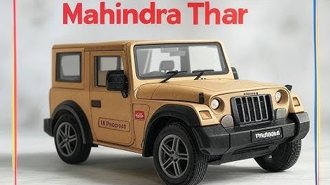 Thar || How To Make Thar From Cardboard || #diy #Thar #miniature