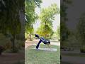 Balance & Strength in Nature 🌿💪 | Yoga Flow Short#yoga #balance#ytshortsfeed#viralshorts