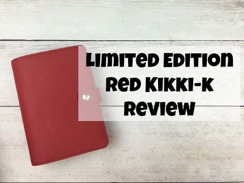 Kikki-k Red Planner