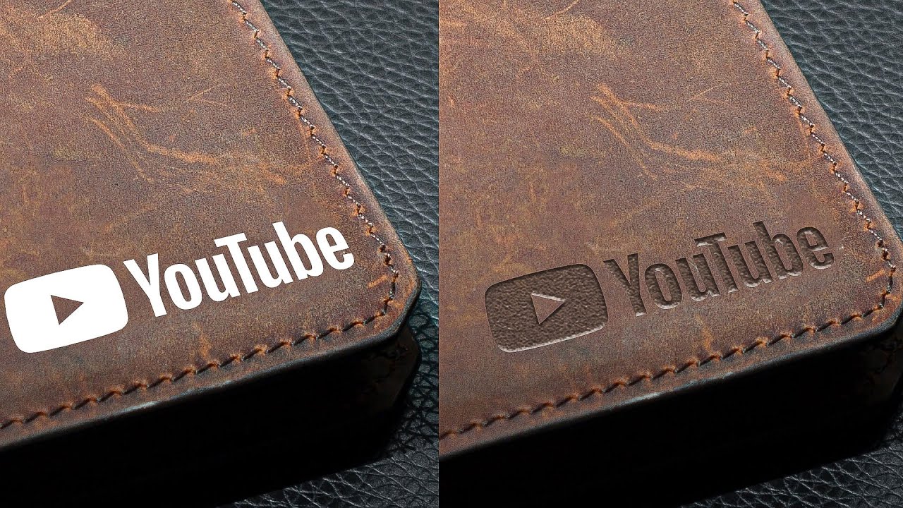 leather 3d text effect | Photoshop Tutorial