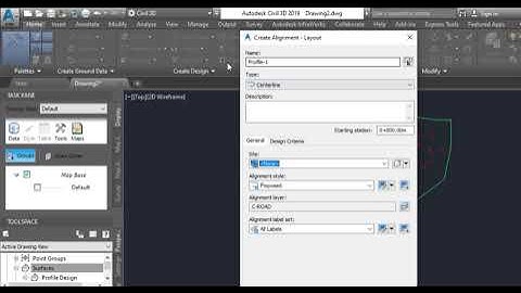 How To Create Profile in AutoCAD Civil 3D In Urdu/Hindi 2022